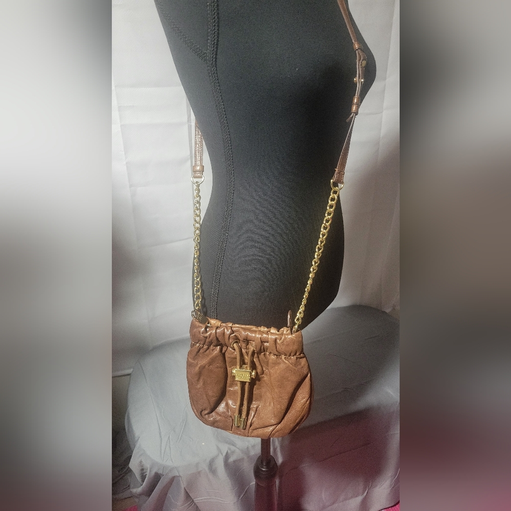 Badgley and Mischka leather cross body